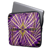 Libelle in Fliege........ Laptopschutzhülle (Vorderseite Links)