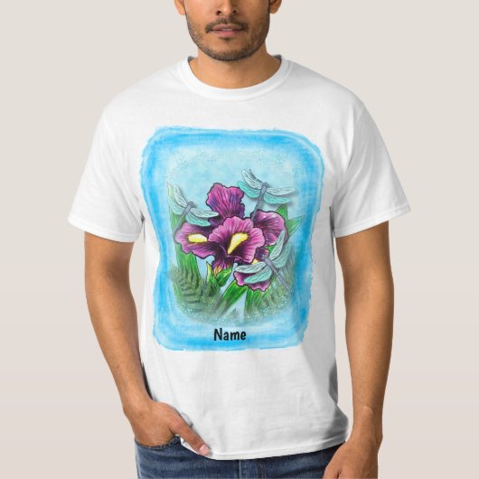 Libelle Iris T-Shirt (Vorderseite)