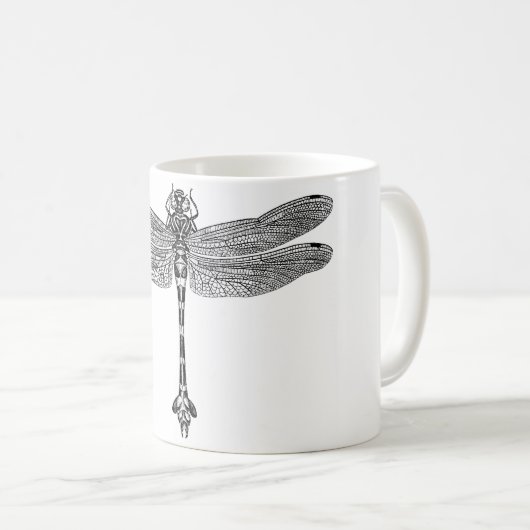 Libelle Kaffeetasse (VorderseiteRechts)