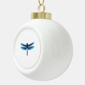 Libelle Keramik Kugel-Ornament (Rechts)
