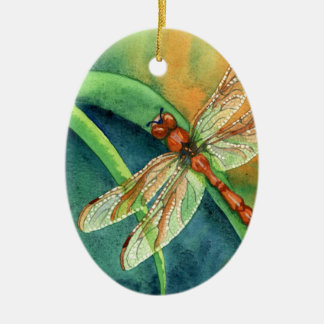 Libelle Keramik Ornament
