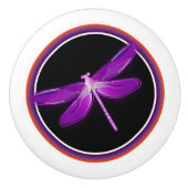 Libelle Keramikknauf (Vorderseite)