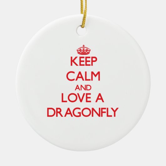 Libelle Keramikornament (Vorne)