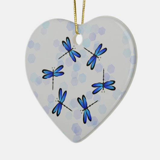 Libelle Keramikornament (Links)