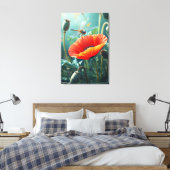Libelle Leinwanddruck (Insitu (Schlafzimmer))