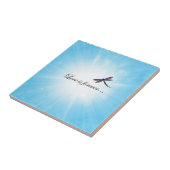 Libelle "LIEBE ist Forever " Fliese (Seite)