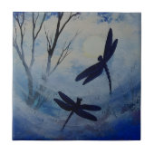 Libelle-Luxusfliesen Fliese (Vorderseite)