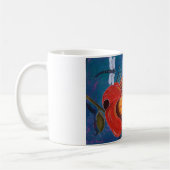 Libelle mit der Lilien-Kaffee-Tasse Kaffeetasse (Links)