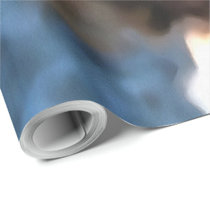 Libelle mit goldgelben Flügeln Geschenkpapier