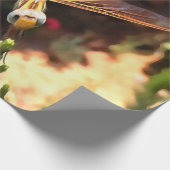 Libelle mit goldgelben Flügeln Geschenkpapier (Ecke)