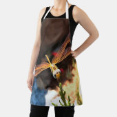 Libelle mit goldgelben Flügeln Schürze (InSitu)