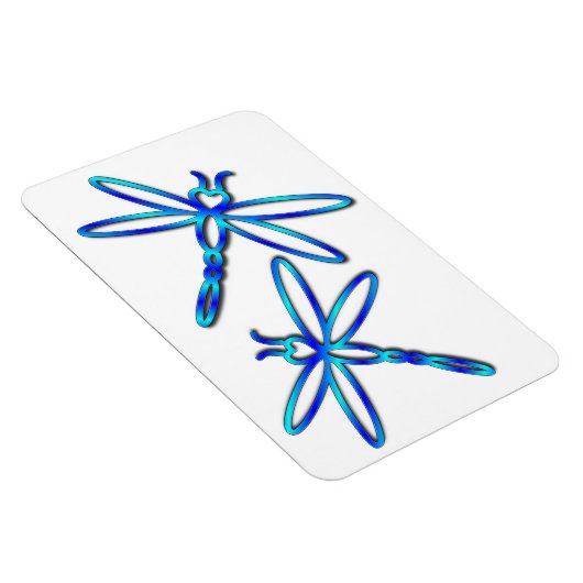 Libelle mit Herzkopf Magnet (Rechte Seite)