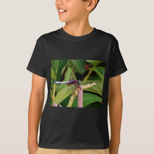 Libelle mit weißen Blume T-Shirt