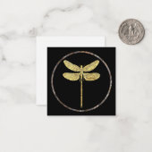 Libelle Mitteilungskarte (Vorderseite/Rückseite Beispiel)