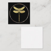 Libelle Mitteilungskarte (Vorne/Hinten)