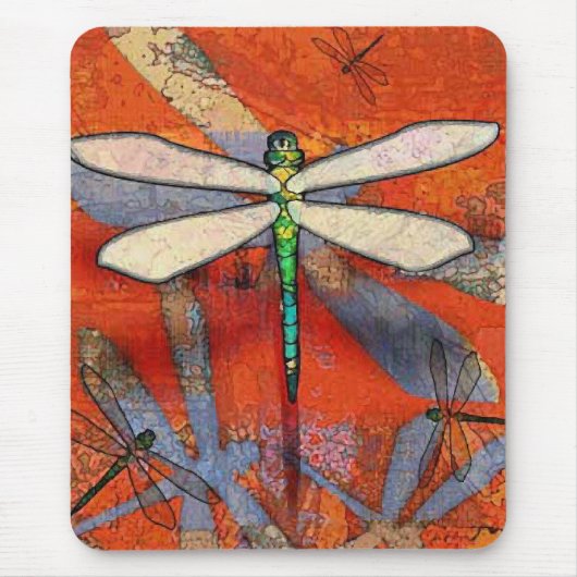 Libelle Mousepad (Vorne)