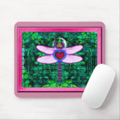 Libelle Mousepad (Mit Mouse)