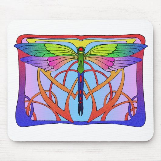 Libelle Mousepad (Vorne)