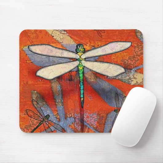 Libelle Mousepad (Mit Mouse)