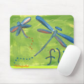 Libelle Mousepad (Mit Mouse)