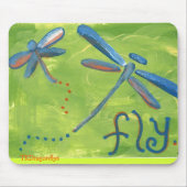 Libelle Mousepad (Vorne)