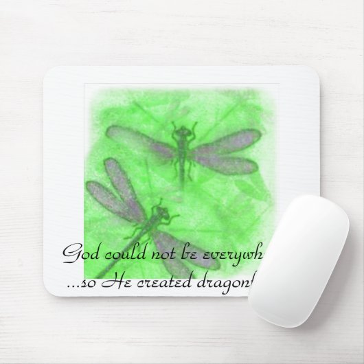 Libelle Mousepad (Mit Mouse)