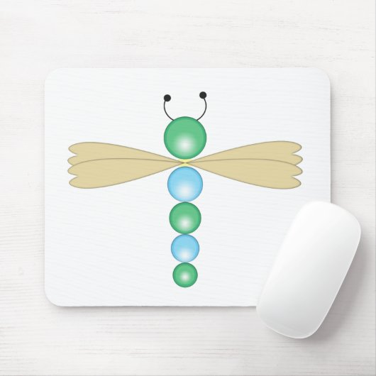 Libelle Mousepad (Mit Mouse)