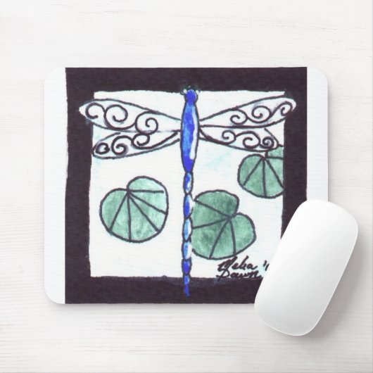 Libelle Mousepad (Mit Mouse)