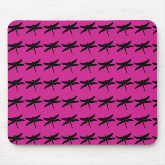 Libelle Mousepad horizontale Schablone (Vorne)