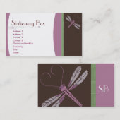 Libelle 'Neopolitan Visitenkarte (Vorne/Hinten)