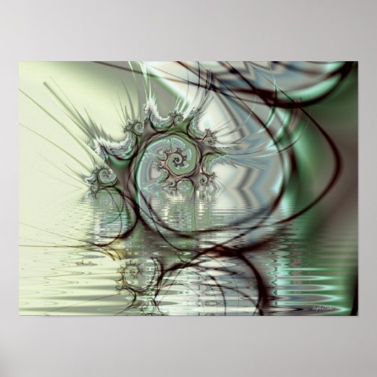 Libelle Poster (Vorne)