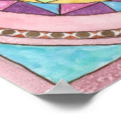 Libelle Poster (Ecke)