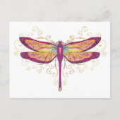 Libelle Postkarte (Vorderseite)
