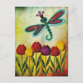 Libelle Postkarte (Vorderseite)