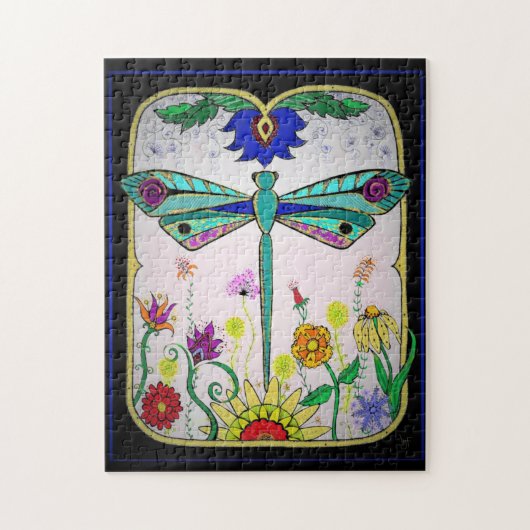 Libelle Puzzle (Vertikal)