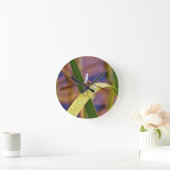 Libelle Runde Wanduhr (Zuhause)