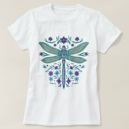 Libelle T-Shirt (Design vorne)