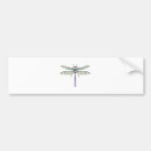 Libelle Transparant Autoaufkleber (Vorne)