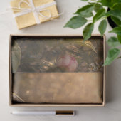 Libelle über rosa Pfingstrosen Frühlingsgarten Seidenpapier (Geschenk)