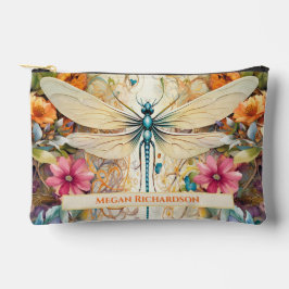 Libelle Und Wildblumen Mit Namen Klein Zubehörtasche