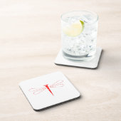 Libelle - Untersetzer aus hartem Kunststoff - Set  (Rechte Seite)