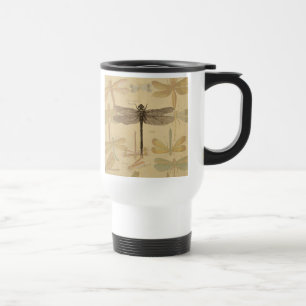 Libelle Vintage Antik Klassik Natur Reisebecher