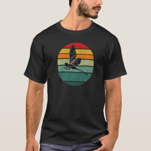 Libelle Vintage Grafik Insekten Käfer T-Shirt