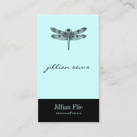 Libelle Visitenkarte (Vorderseite)
