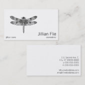 Libelle Visitenkarte (Vorne/Hinten)