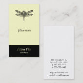 Libelle Visitenkarte (Vorne/Hinten)