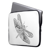 Libelle Zendoodle Laptopschutzhülle (Vorderseite Links)