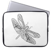 Libelle Zendoodle Laptopschutzhülle (Vorderseite)