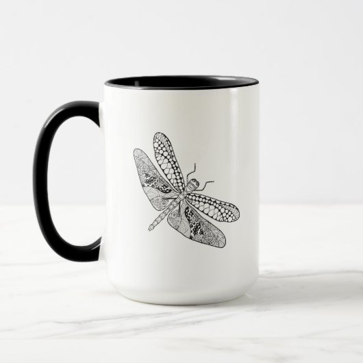 Libelle Zendoodle Tasse (Links)