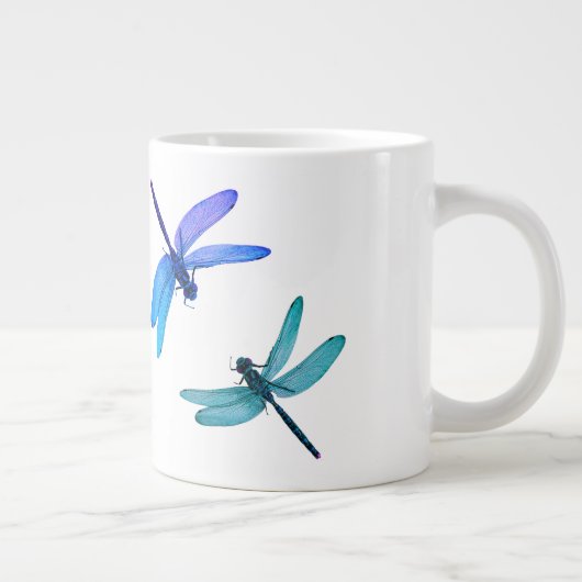 Libellen 20oz Riesenkaffee Tasse (Rechts)